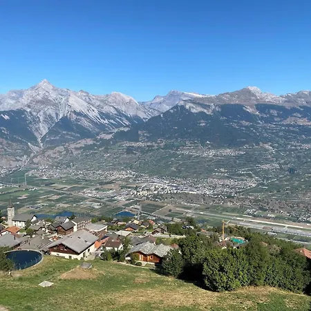 Charming With Hill View Veysonnaz