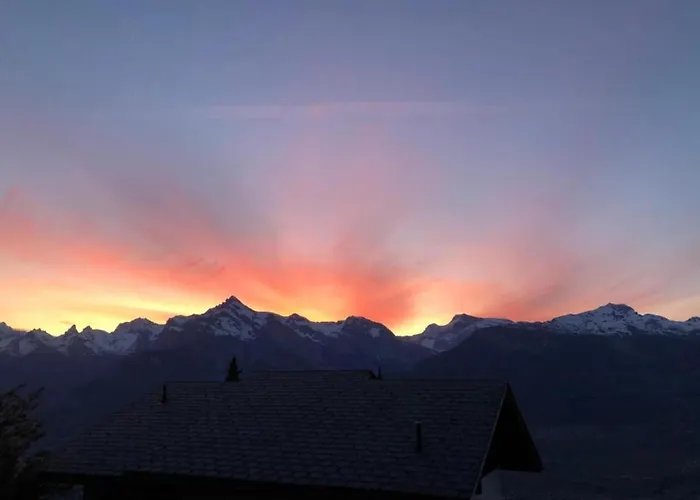 Appartement Charming With Hill View Veysonnaz